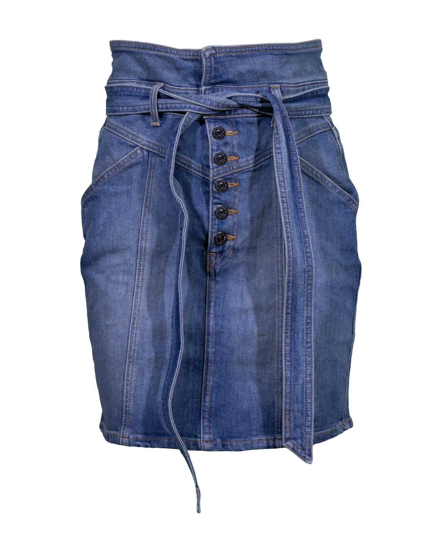 Aliana Notch Waist Short Skirt