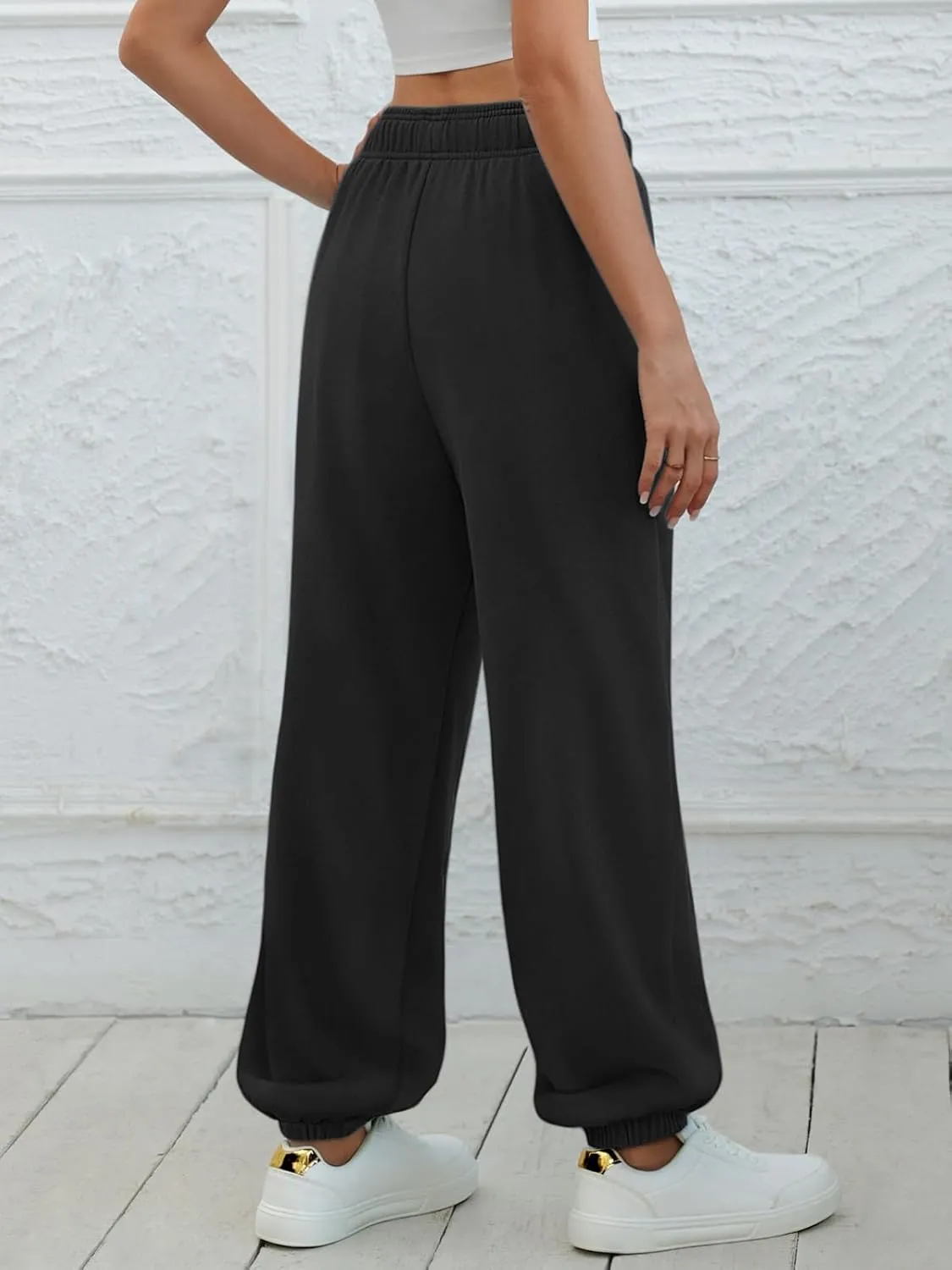 ATHMILE Sweatpants Women Baggy Lounge Pants Workout Gym Active High Waisted Comfy Joggers for Women