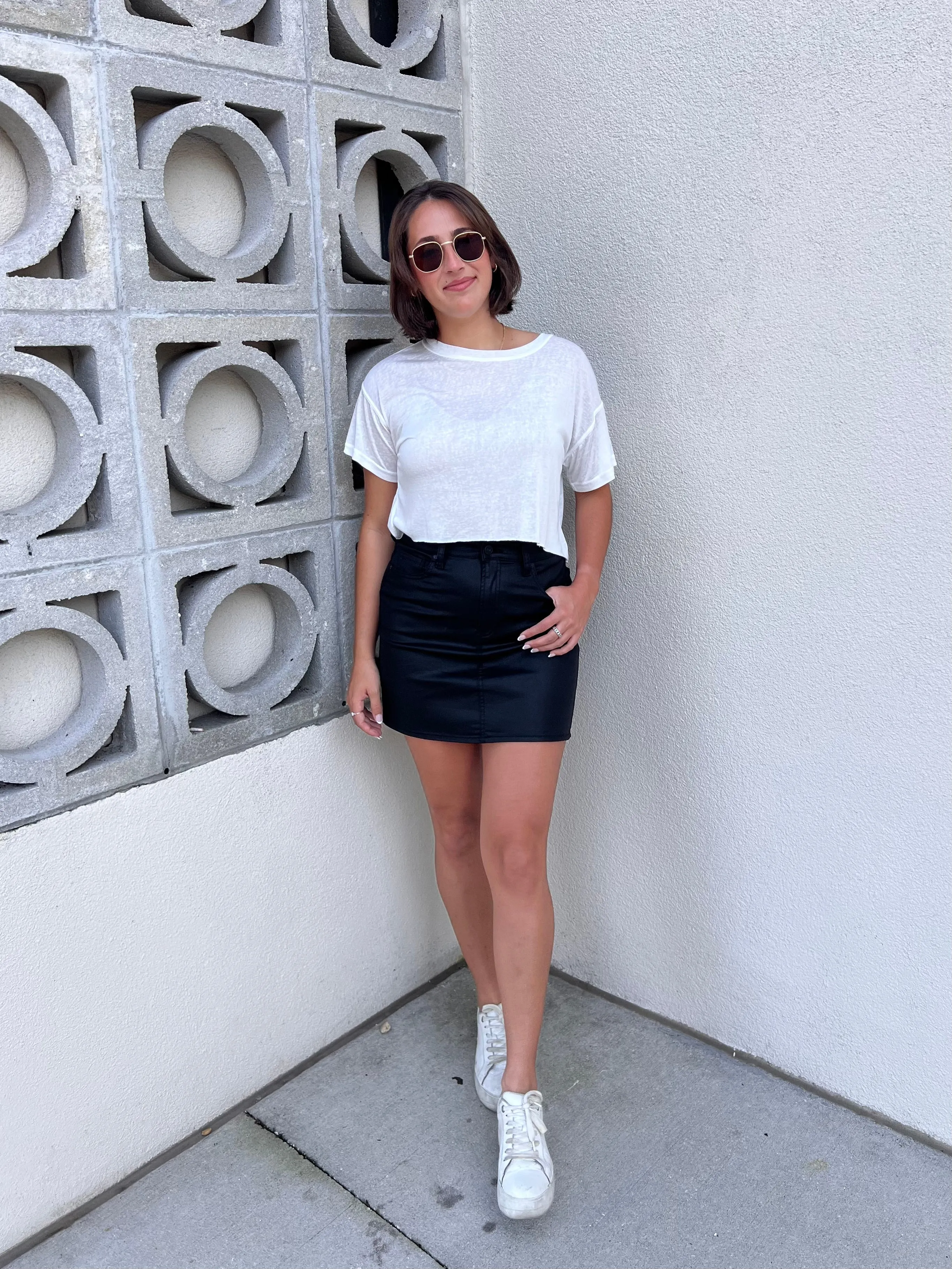 CASSIE T-SHIRT IN WHITE
