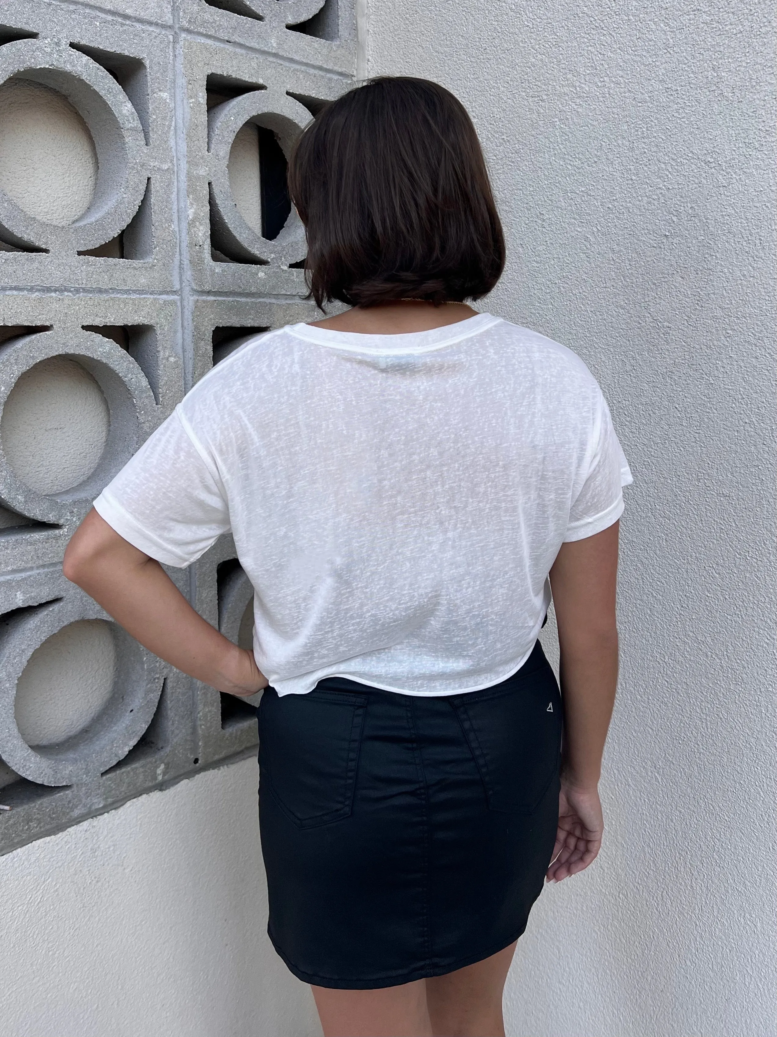 CASSIE T-SHIRT IN WHITE