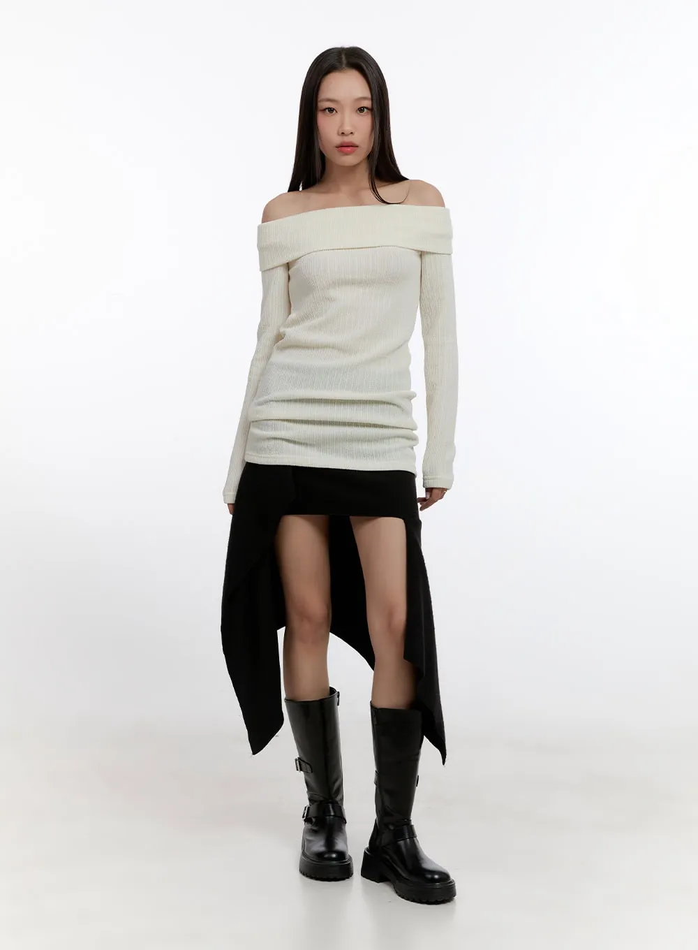 Dazzling Off Shoulder Top CN420