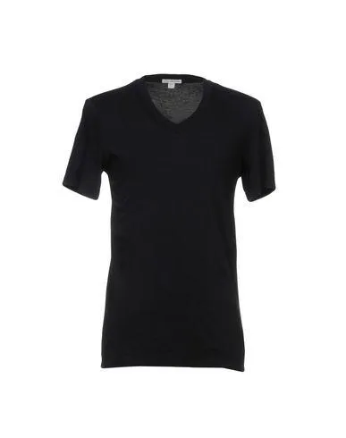 James Perse Man T-shirt Dark blue 2 Designer