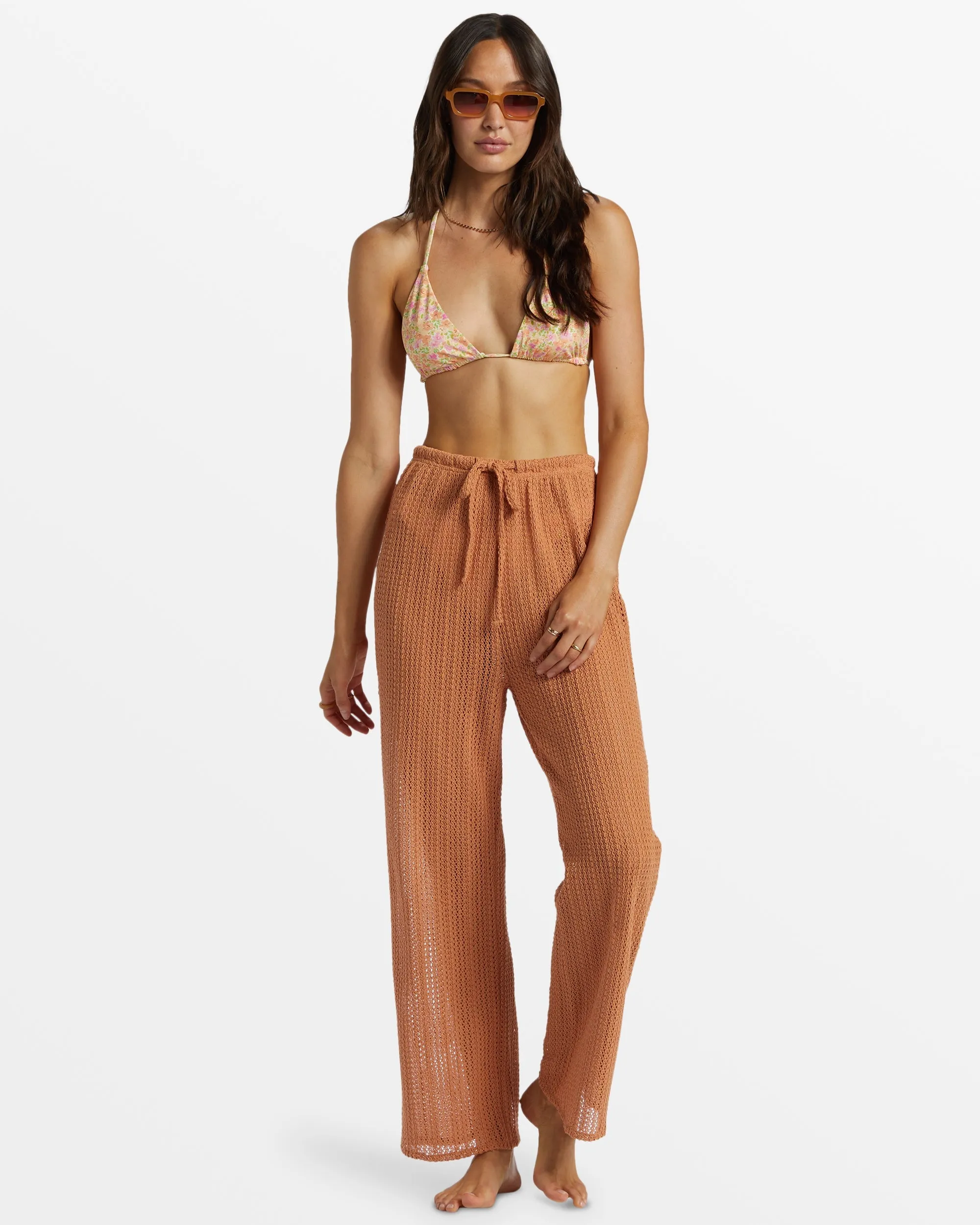 Largo Beach Pant Cover Up - Toffee