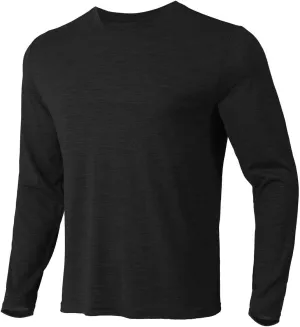 Merino Protect 100% Merino Wool Base Layer Mens Soft Long Sleeve Shirts Odor Resistance Thermal Underwear for Hunting Hiking
