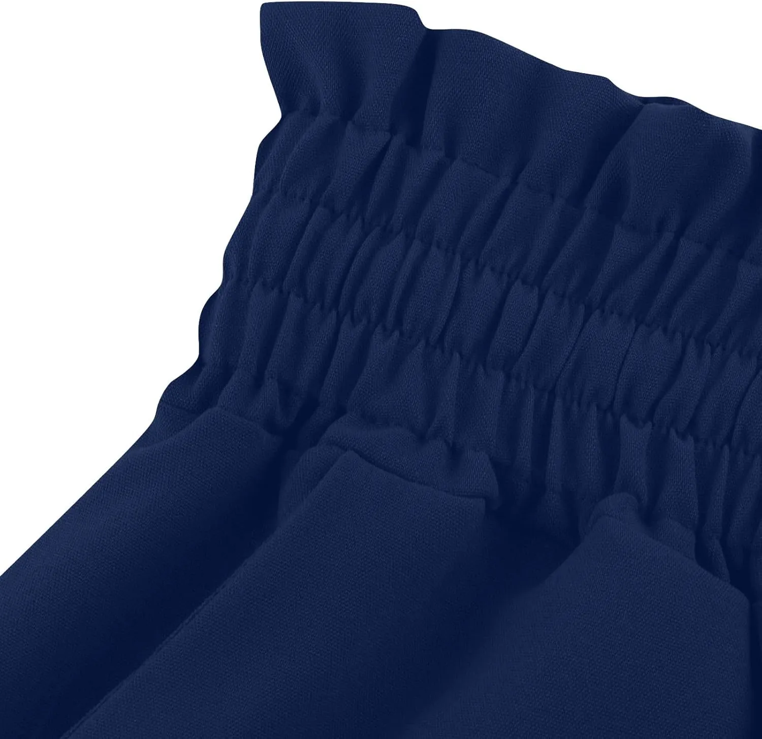 Palazzo Pants for Women Wide Leg Casual Solid Solid Drawstring Pant Summer Beach Vacation Elastic High Waist Trouser