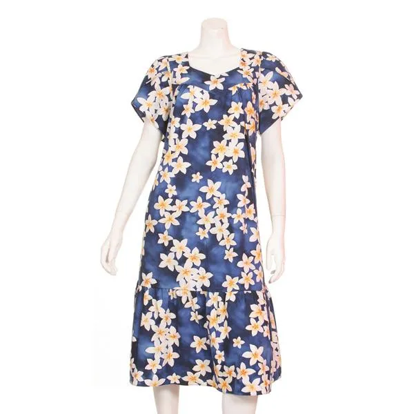 Plumeria Short Muu Muu