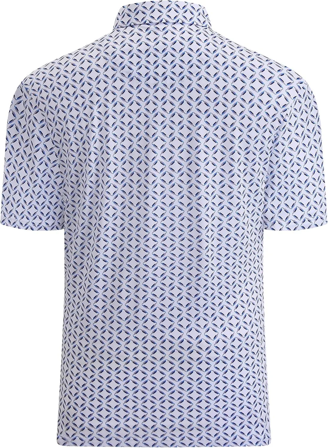 WARHORSEE Golf Polo Shirts for Men Short Sleeve Wrinkle Free 4 Way Stretch Moisture Wicking Performance Collared Tshirts