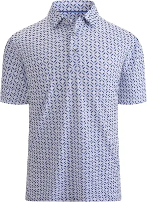 WARHORSEE Mens Golf Polo Shirts Short Sleeve Quick Dry, Performance Stretchy Casual Polo Shirts for Men
